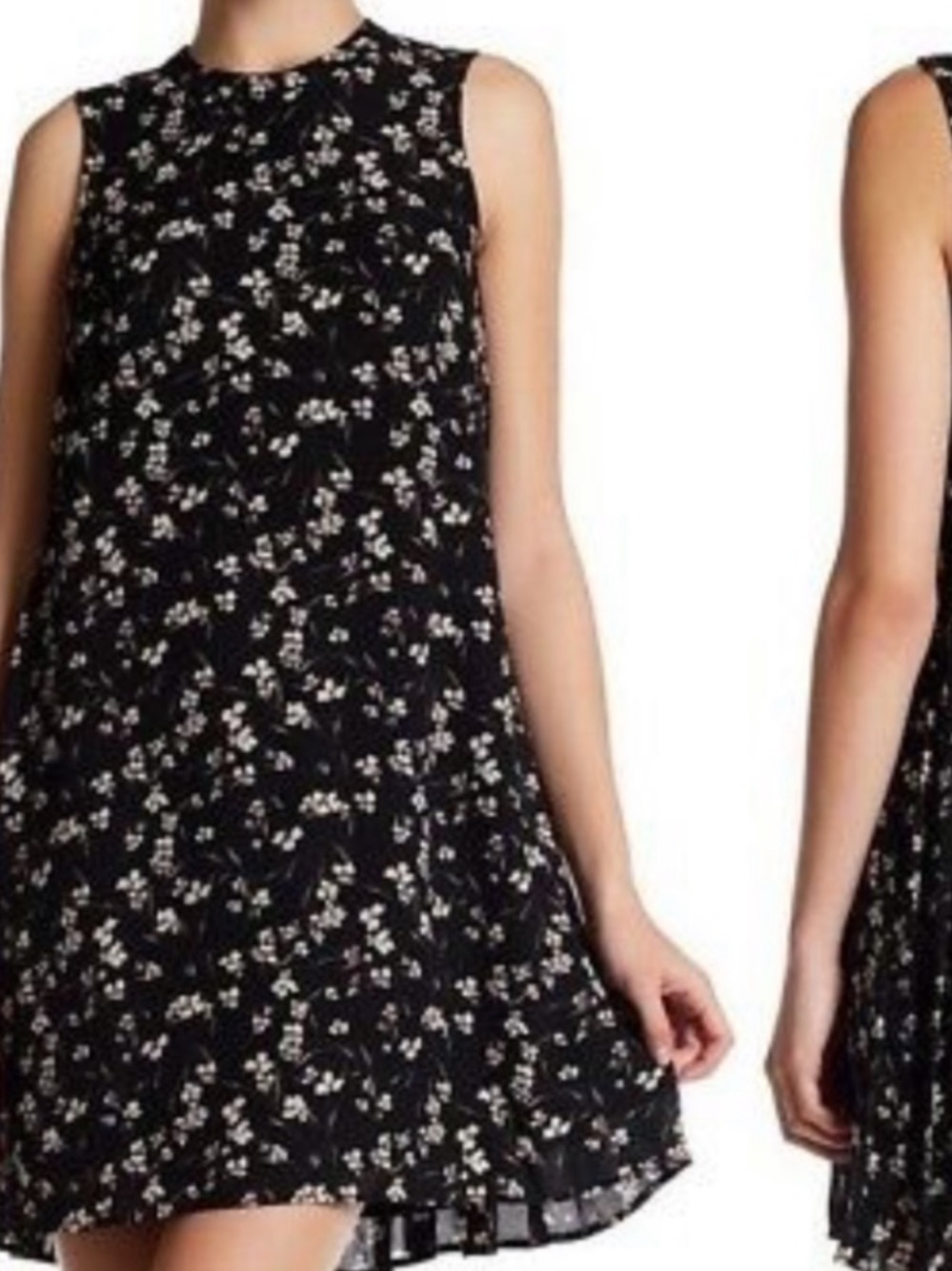 Nordstrom (DR2) Pleated Back Sleeveless Dress size XS